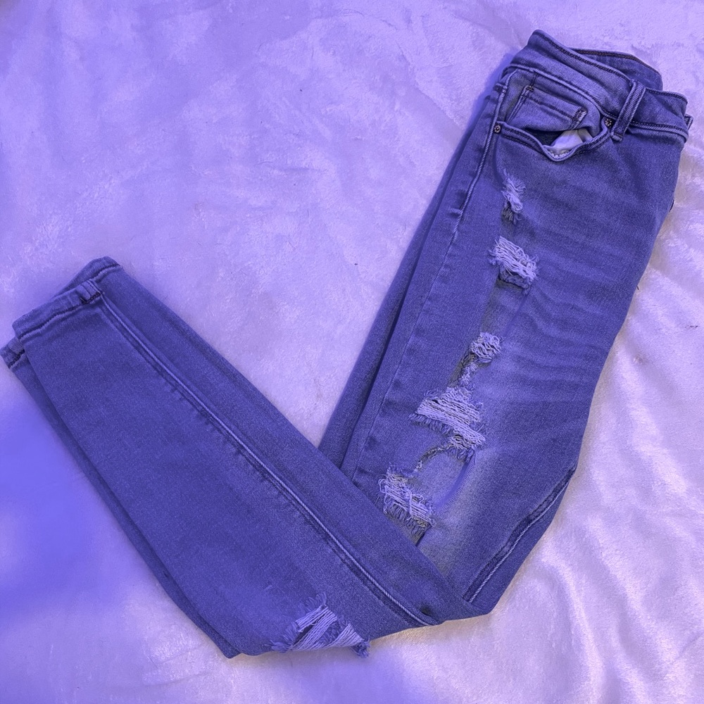WAX + JEAN// SKINNY BLUE JEANS